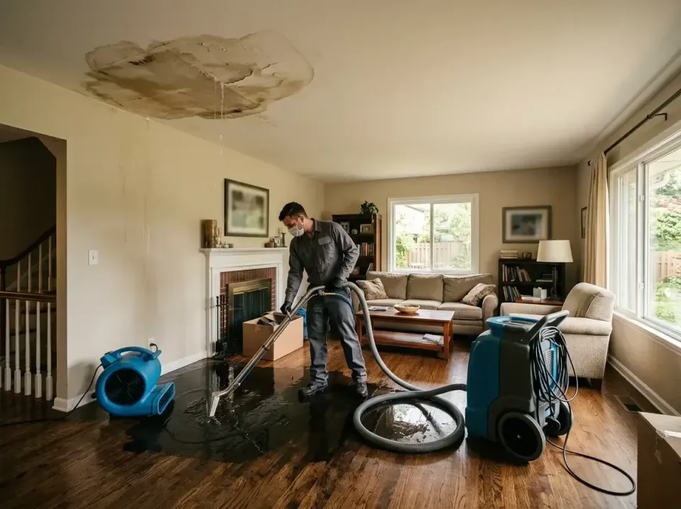attic-pipe-burst-ceiling-drip-008 — frequently asked questions, Water Damage Restoration & Carpet Care in Pelican Bay, FL